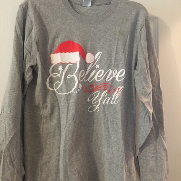 Tops - SOLD—————Long sleeved Christmas T-shirt
